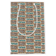 Geboren 1963 Mittelgeschenktasche