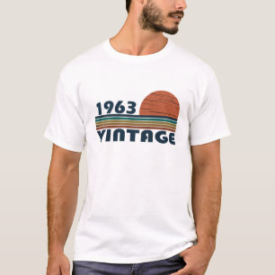 Geboren 1963 Vintager Geburtstag T-Shirt