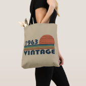 Geboren 1963 Vintager Geburtstag Tasche (Von Nahem)