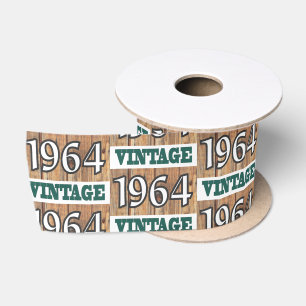 Geboren 1964 satinband