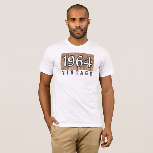 Geboren 1964 T-Shirt (Vorne ganz)
