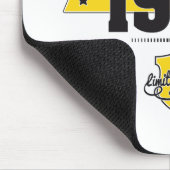 geboren 1966 (choco&gelb) mousepad (Ecke)