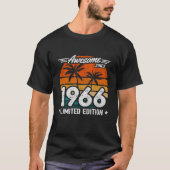 Geboren 1966 Limited Edition Retro Phantastisch se T-Shirt (Vorderseite)