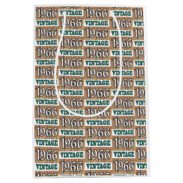 Geboren 1966 Mittelgeschenktasche Mittlere Geschenktüte