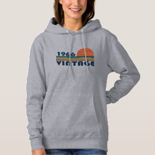 Geboren 1966 Vintager Geburtstag Hoodie