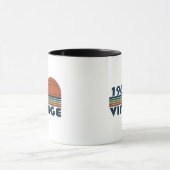 Geboren 1966 Vintager Geburtstag Tasse (Zentrum)