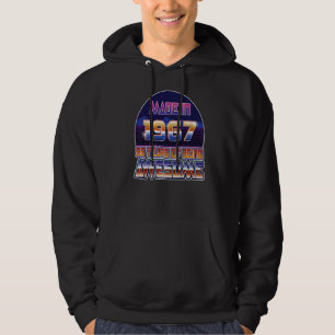 Geboren 1967 55. Geburtstag Männer & Frauen 55 Jah Hoodie