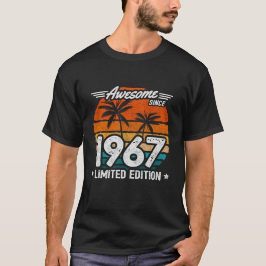 Geboren 1967 Limited Edition Retro Phantastisch se T-Shirt (Vorderseite)