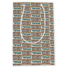 Geboren 1968 Mittelgeschenktasche Mittlere Geschenktüte