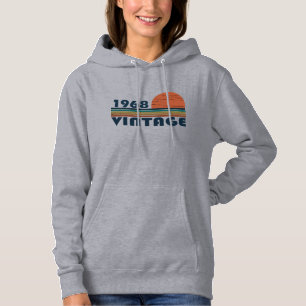 Geboren 1968 Vintager Geburtstag Hoodie