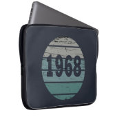 geboren 1968 Vintager Geburtstag Laptopschutzhülle (Vorne Rechts)