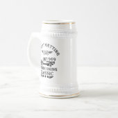 geboren 1969 Vintage Geburtstagsgeschenke Bierglas (Vorderseite Links)