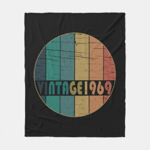 Geboren 1969 Vintage Geburtstagsgeschenke Fleecedecke