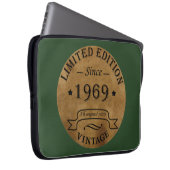 Geboren 1969 Vintager Geburtstag Laptopschutzhülle (Vorne Rechts)