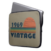 Geboren 1969 Vintager Geburtstag Laptopschutzhülle (Vorderseite Links)