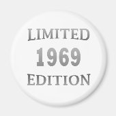 Geboren 1969 Vintager Geburtstag Magnet (Vorne)