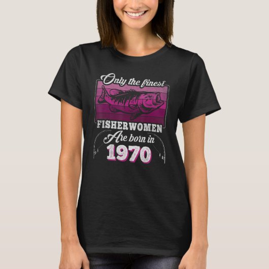 Geboren 1970 Frauen 53. Geburtstag T-Shirt (Vorderseite)