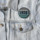 Geboren 1970 Vintage Geburtstagsgeschenke Button (Beispiel)
