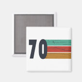 Geboren 1970 Vintage Geburtstagsgeschenke Magnet (Vorderseite/Rückseite)