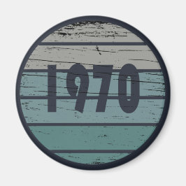 Geboren 1970 Vintage Geburtstagsgeschenke Magnet