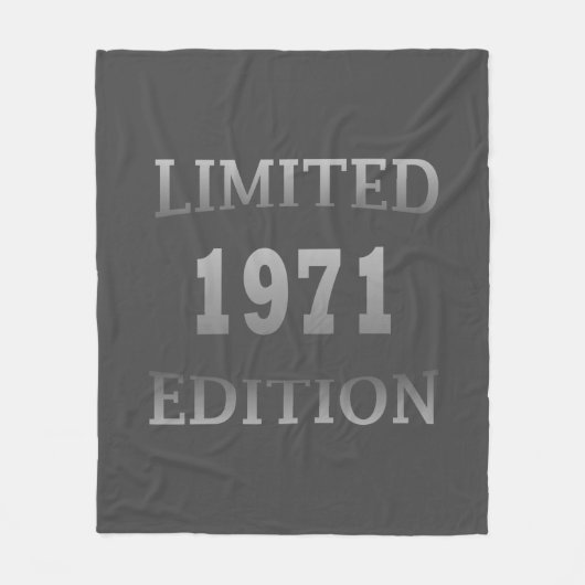 Geboren 1971 53. fleecedecke (Vorderseite)