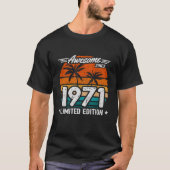 Geboren 1971 Limited Edition Retro Phantastisch se T-Shirt (Vorderseite)