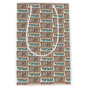 Geboren 1971 Mittelgeschenktasche Mittlere Geschenktüte