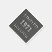 Geboren 1971 serviette (Ecke)