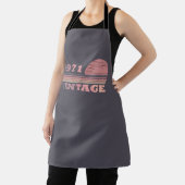 geboren 1971 Vintages Geburtstagsgeschenk Schürze (InSitu)