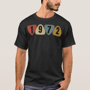Geboren 1972 Geburtstag des Gitarrist Plektrum Mus T-Shirt