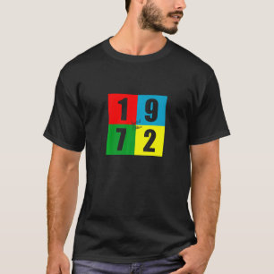 Geboren 1972 Retro Vintag 50. Geburtstag T-Shirt
