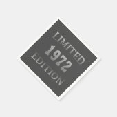 geboren 1972 serviette (Ecke)