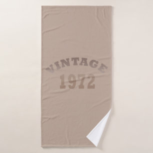 Geboren 1972 Vintager Geburtstag Badehandtuch