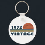 geboren 1972 Vintager Geburtstag Schlüsselanhänger<br><div class="desc">Mit dieser limitierten Auflage von Original-Sonnenuntergang Vintages Retro-Look Geburtstagsdesign mit phantastischer Typografie-Schriftart-Schrift können Sie Ihrem Kleiderschrank etwas Originalität verleihen. Es ist eine großartige Geschenkidee für Männer, Frauen, Ehemann, Ehefrau und einen Freund, der dieses einzigartige Kunstwerk Liebe geben wird. Das beste und lustigste Urlaubsprojekt für Ihr Party zum Geburtstag. Wenn Ihnen...</div>