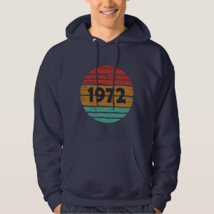 Geboren 1972 Vintages Geburtstagsgeschenk Hoodie