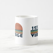 Geboren 1972 Vintages Geburtstagsgeschenk Kaffeetasse (Mittel)