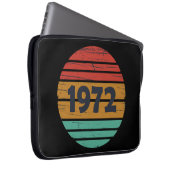 Geboren 1972 Vintages Geburtstagsgeschenk Laptopschutzhülle (Vorne Rechts)
