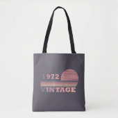 Geboren 1972 Vintages Geburtstagsgeschenk Tasche (Vorderseite)