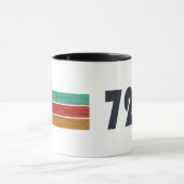 geboren 1972 Vintages Geburtstagsgeschenk Tasse (Zentrum)