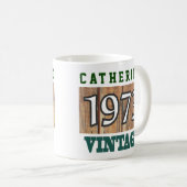 Geboren 1973. 1973 Geburtsjahr - Geburtstag Kaffeetasse (VorderseiteRechts)