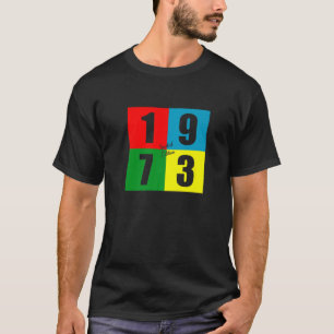 Geboren 1973 Retro Vintag 49th Limited Edition Bi T-Shirt