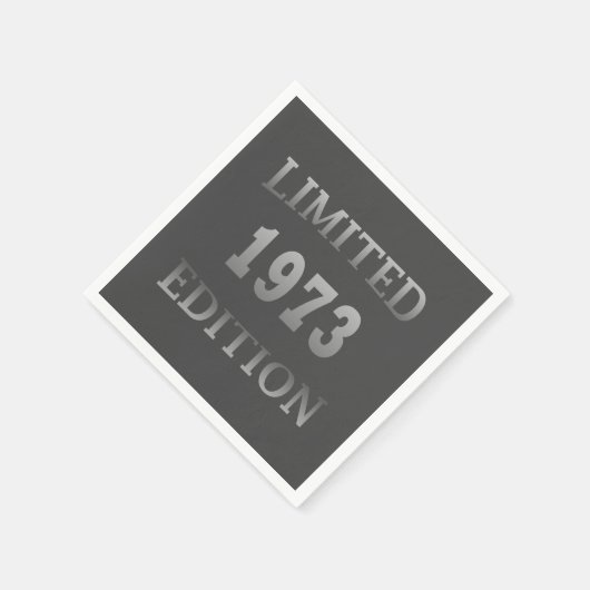 geboren 1973 serviette (Ecke)