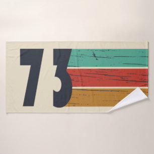Geboren 1973 Vintage Geburtstagsgeschenke Badehandtuch