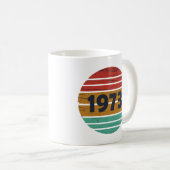 Geboren 1973 Vintage Geburtstagsgeschenke Kaffeetasse (VorderseiteRechts)
