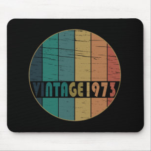 geboren 1973 Vintage Geburtstagsgeschenke Mousepad
