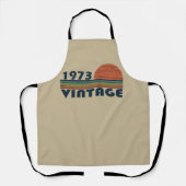 Geboren 1973 Vintage Geburtstagsgeschenke Schürze (Vorderseite)