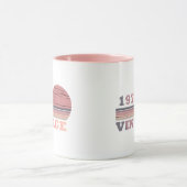 geboren 1973 Vintage Geburtstagsgeschenke Tasse (Zentrum)