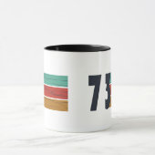 Geboren 1973 Vintage Geburtstagsgeschenke Tasse (Zentrum)