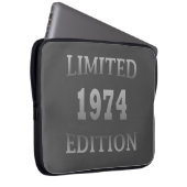 Geboren 1974 Geburtstagsgeschenk Laptopschutzhülle (Vorne Rechts)