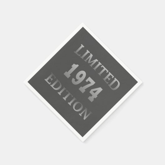 Geboren 1974 serviette (Ecke)